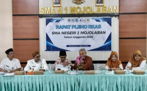 Sinergi dan Transparansi : SMA Negeri 1 Mojolaban Gelar Rapat Pleno RKAS
